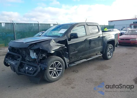 2021 Chevrolet Colorado 4Wd Short Box Wt из США, поврежденный, VIN 1GCGTBEN9M1225474